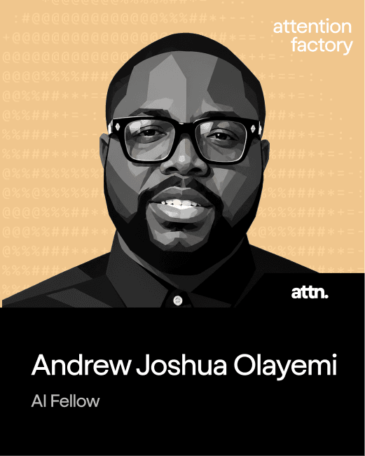 Andrew Joshua Olayemi AI Fellow portrait